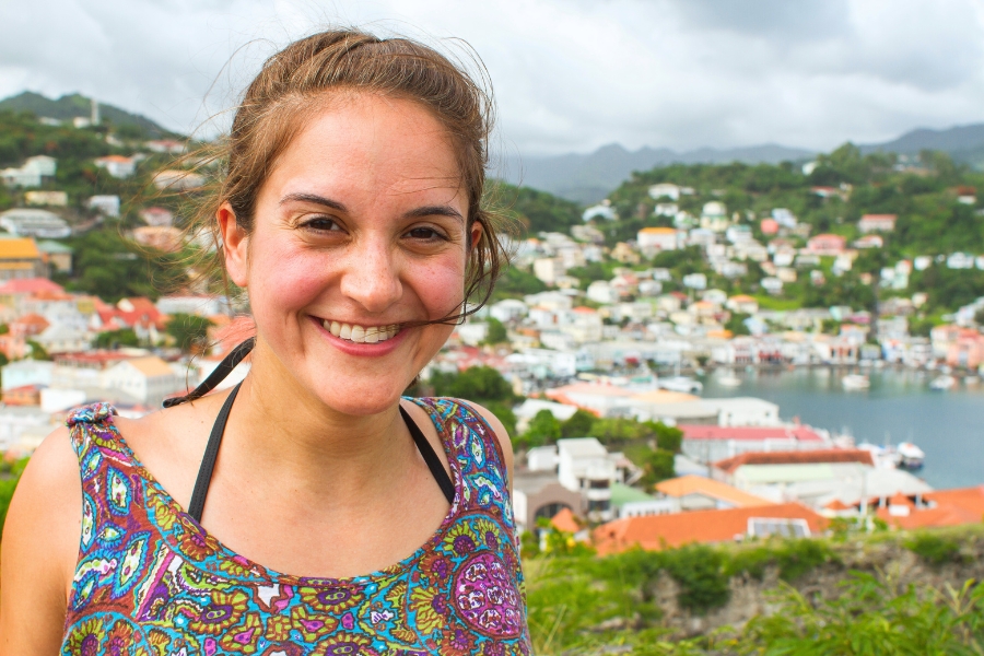 Female Tourist in Grenada